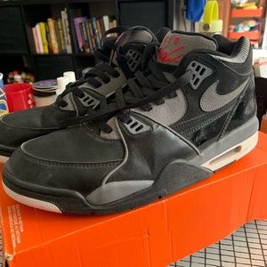 Nike Air Flight 89 - Black Cement - Size 11 Used